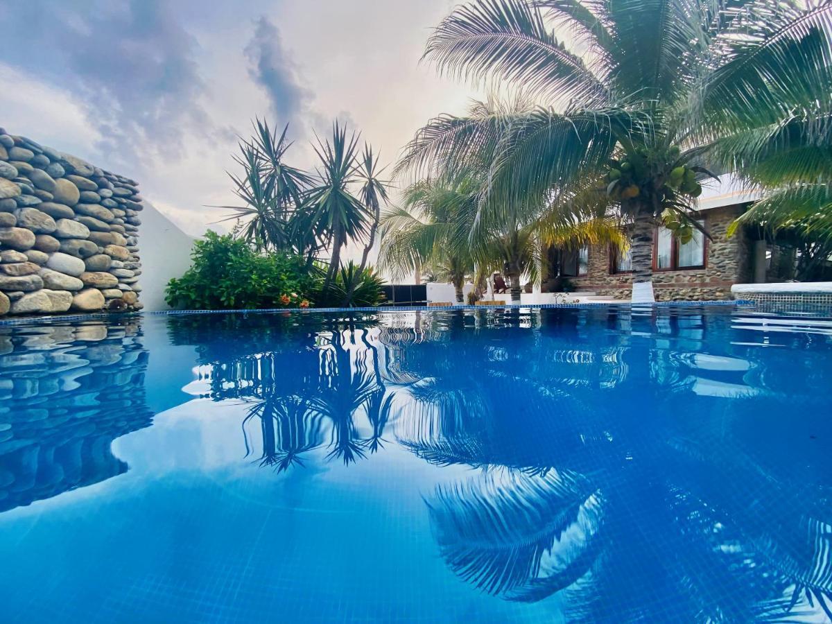 Casapiedra Aparthotel ปูแอร์โตเอสกอนดิโด ภายนอก รูปภาพ